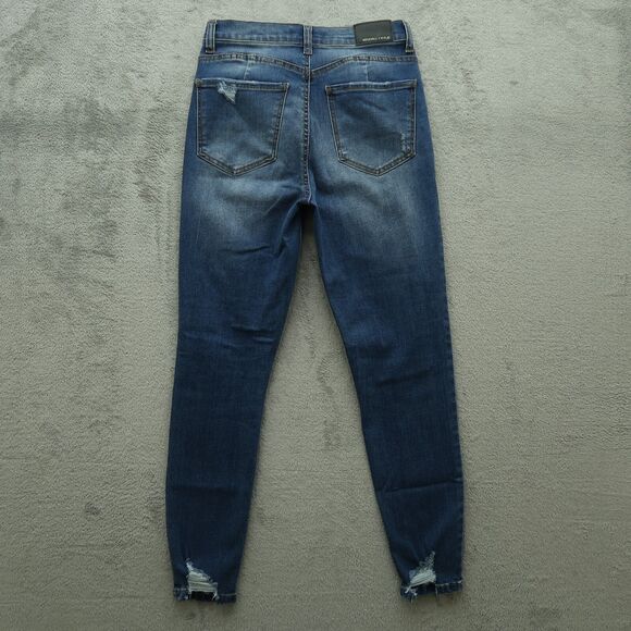 Kendal Kylie Jeans Women's Size 27 The Kontour High-Rise Skinny Denim 26" Inseam - Picture 11 of 15